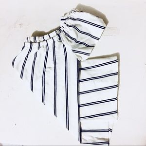 Striped Off-Shoulder Top
